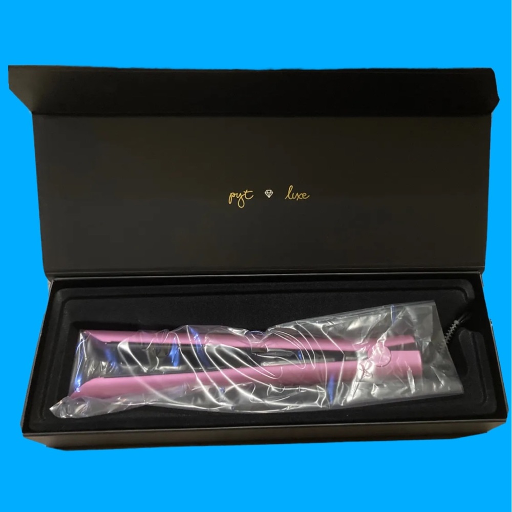 PYT HAIR ION FUSION 2.0 PRO ANALOG CERAMIC STYLER Pink NIB MSRP $250